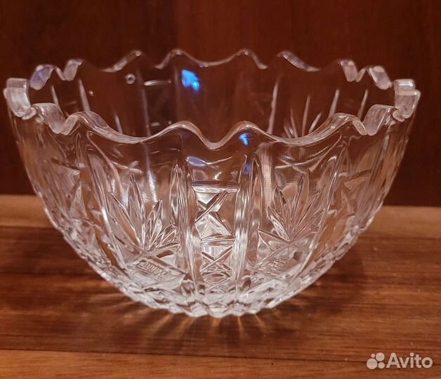 Конфетница хрустальная СССР