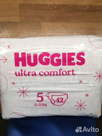 Подгузники huggies ultra comfotr 5