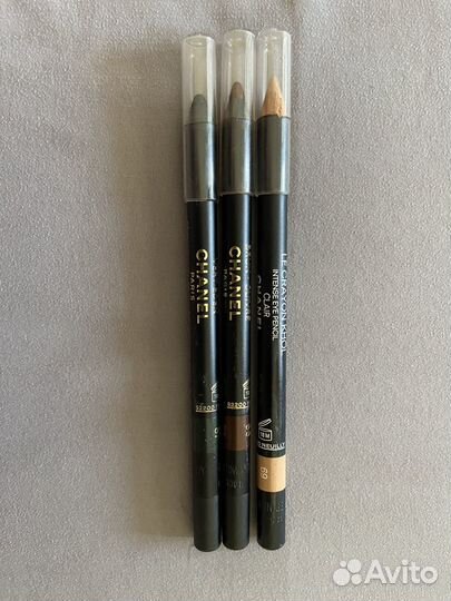 Карандаши для глаз и бровей, губные chanel