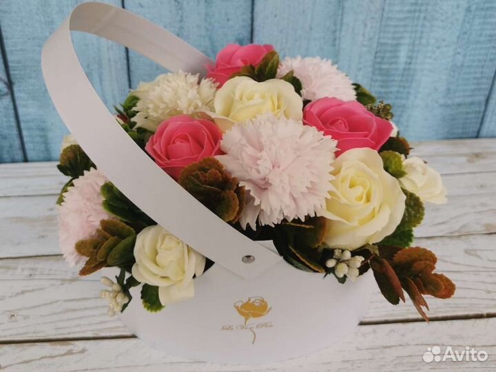 Букет цветов из мыла на заказ