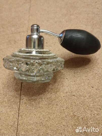 Флакон для духов винтаж с грушей