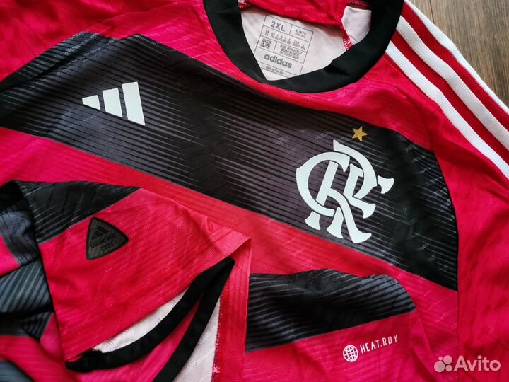 Flamengo 2023 Adidas футбольная майкa