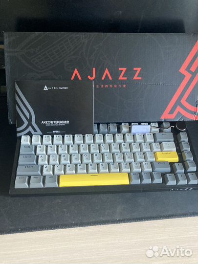 Игровая клавиатура ajazz ak820 доработанная