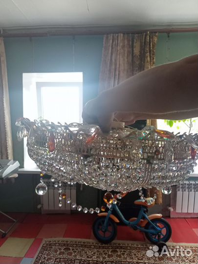 Люстра хрустальная