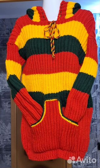 Джемпер-туника из мериноса/привезен с Эльбруса