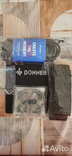 Электро гитара donner DMT-100 Black