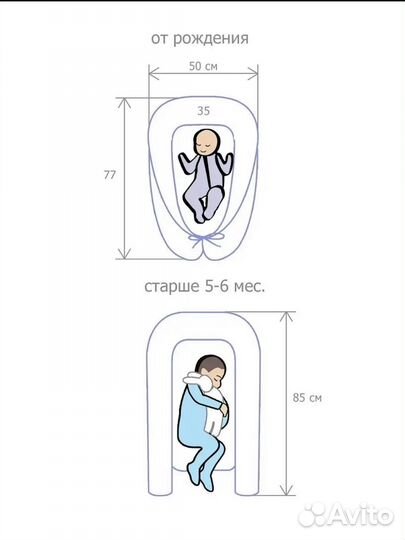 Кокон для новорожденных