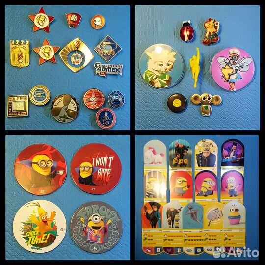 Значки (в т.ч.ссср) /Карточки