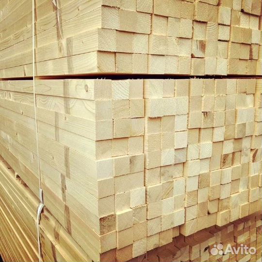 Брусок обрезной 50*50*3 (1 сорт)