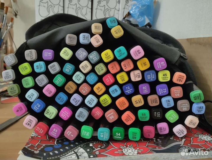 Маркеры для скетчинга 80шт