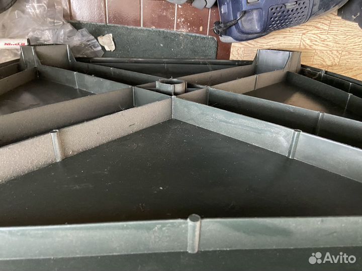 Стол для кемпинга - пластик, 1/1м с ножками