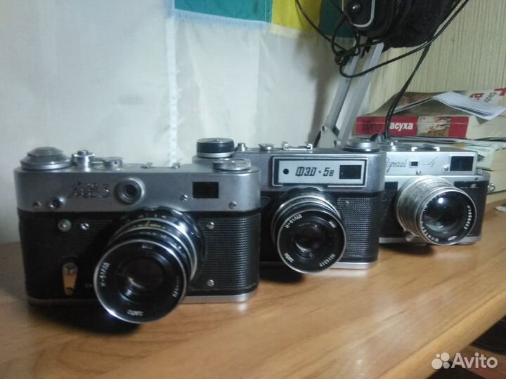 Фотоаппараты производства СССР