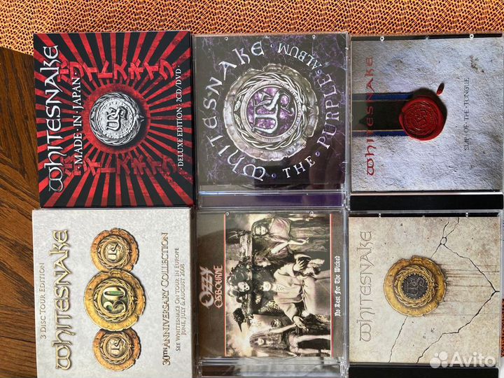 CD диски из своей коллекции