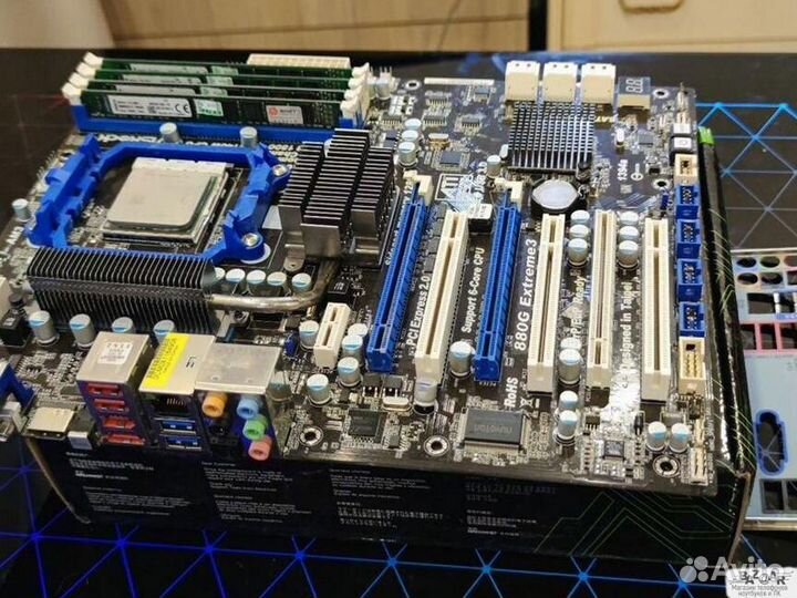 Материнская Плата (Am3) + 6Ядер+ 16Гб Ddr3