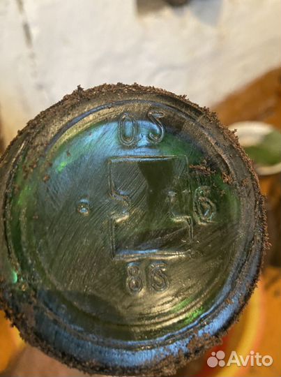 Бутылка времен СССР