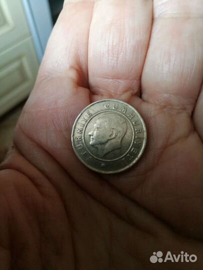 Монета турецкая