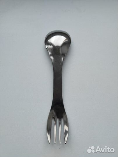 Ложка-вилка титановая 2мм