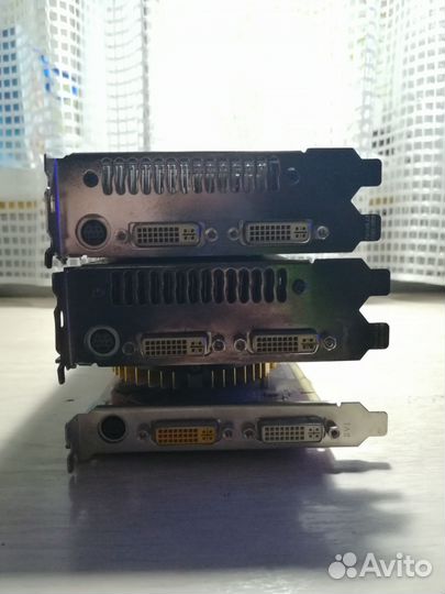Много видеокарт PCI-e/AGP