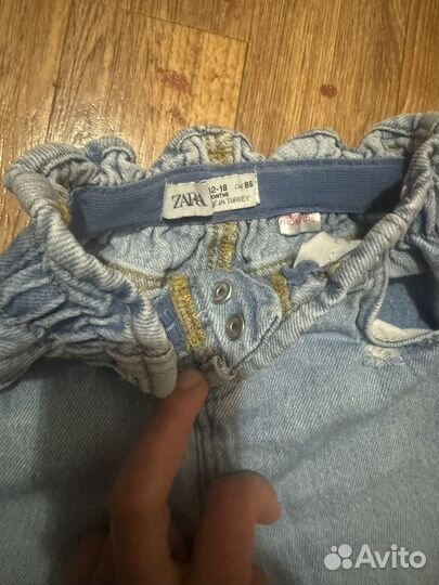 Джинсы zara для девочки