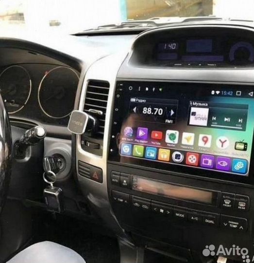 Магнитола Toyota Prado 120 Android IPS