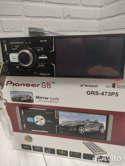 Магнитола в авто pioneer gb 473M5 сенсорный экран