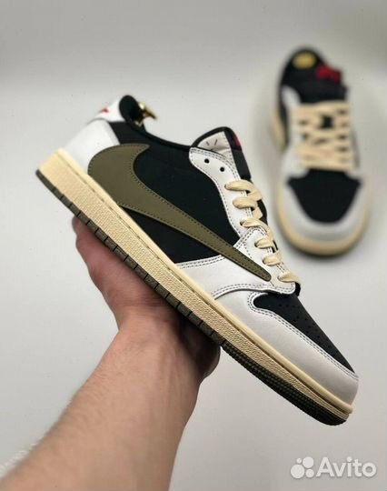 Кроссовки Nike Air Jordan 1 Low & Travis Scott Pre