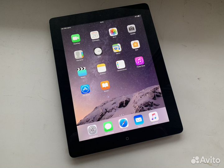 iPad 4 wi-fi + 3g 128gb c сим картой