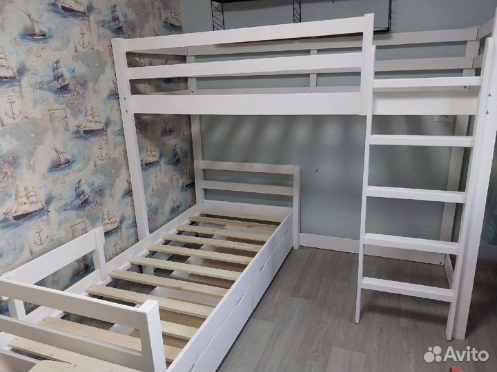 Двухъярусная кровать большой выбор