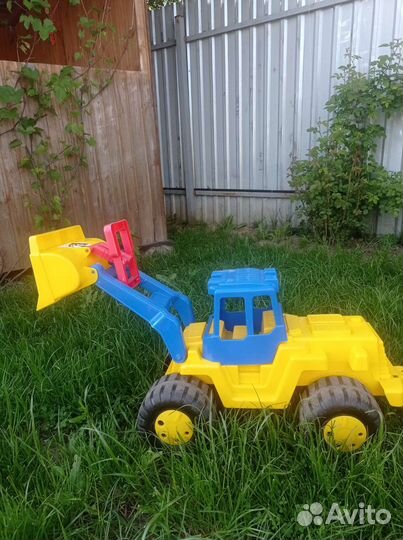 Трактор Великан Погрузчик Полесье машинка
