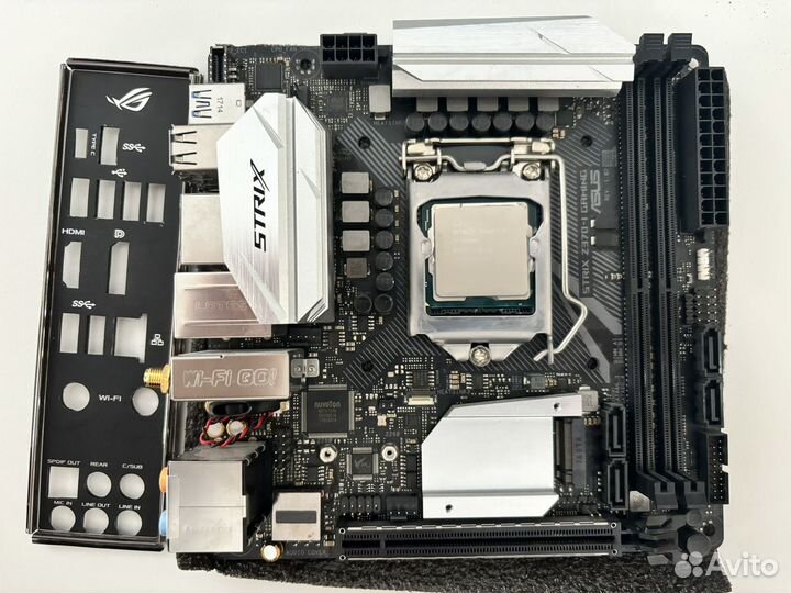 Комплект mini-itx Z370+9700K