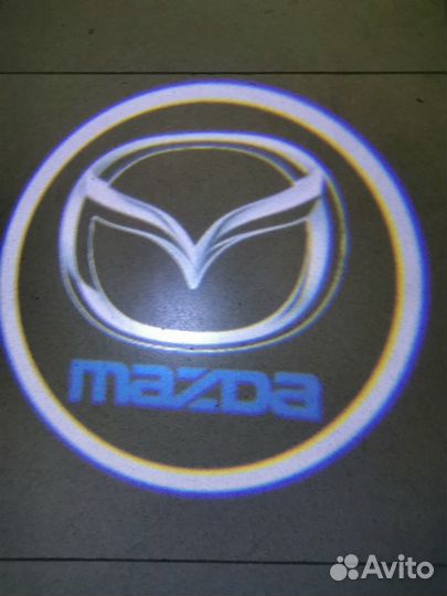 Штатная проекция логотипа Mazda 6 GG 2002-2008г