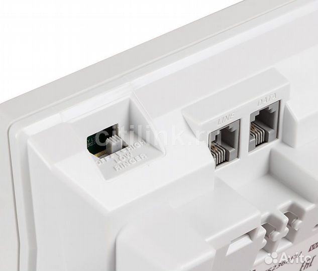 Стационарный телефон panasonic KX-TS2362RUW