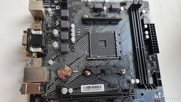Asrock B550M-HDV сокет AM4