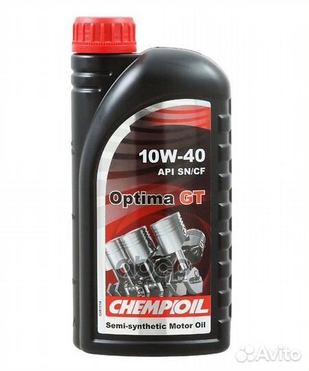 10W-40 Optima GT SN/CF, A3/B4, 1л (полусинт