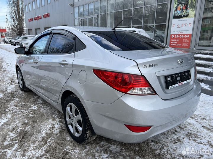 Hyundai Solaris 1.4 AT, 2014, 166 281 км