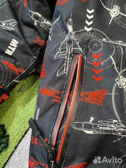 Детский зимний комплект на мальчика, 120-128