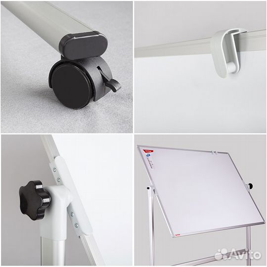 Доска магнитно-маркерная двухсторонняя 120*90