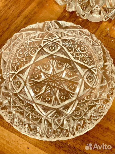 Хрустальная пепельница