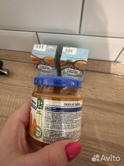 Суп «Фруто Няня» и пюре «Бабушкино лукошко»