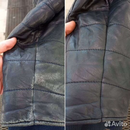 Реставрация кожаной куртки