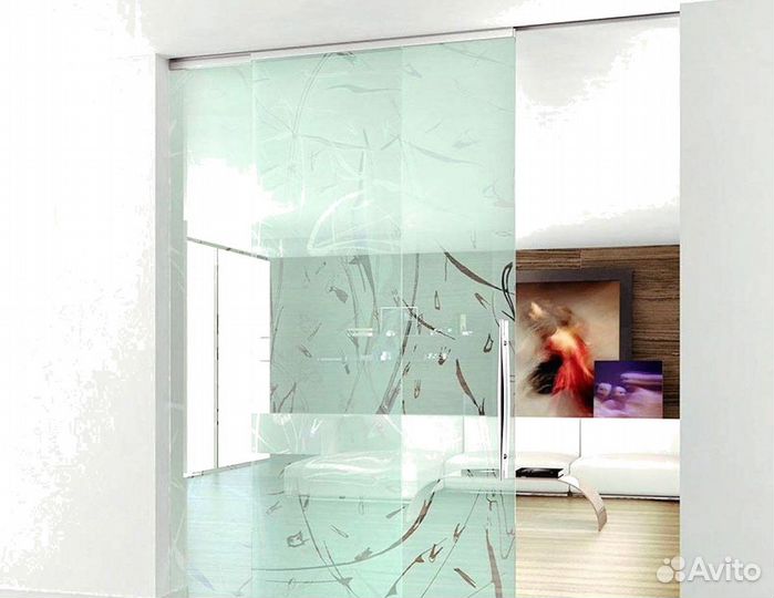 Стеклянные офисные перегородки