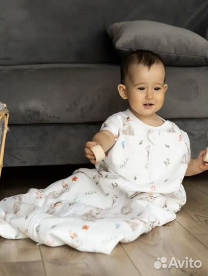 Спальный мешок из муслина 56-68 см