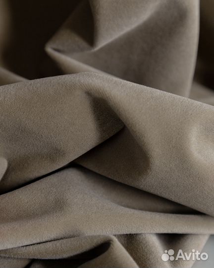 Комплект штор бархат Богема Кофе