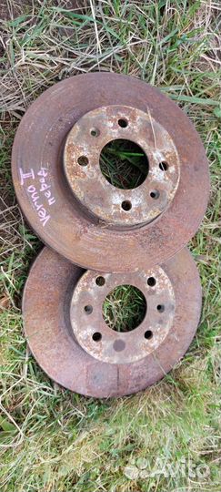 Диск тормозной Hyundai Verna