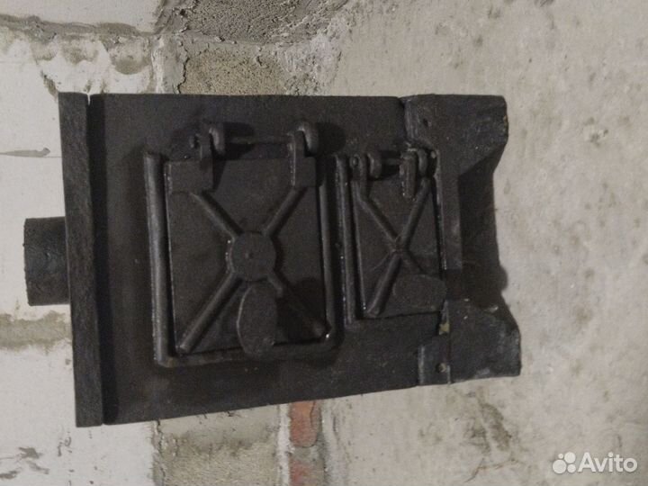 Печь буржуйка заводская чугунная