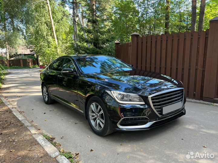 Genesis G80 2.0 AT, 2019, 123 000 км