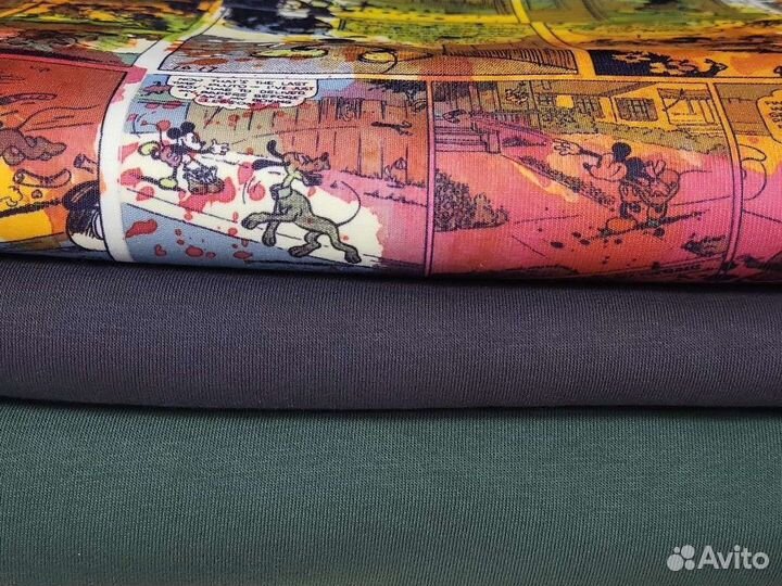 Футер с начесом ткань