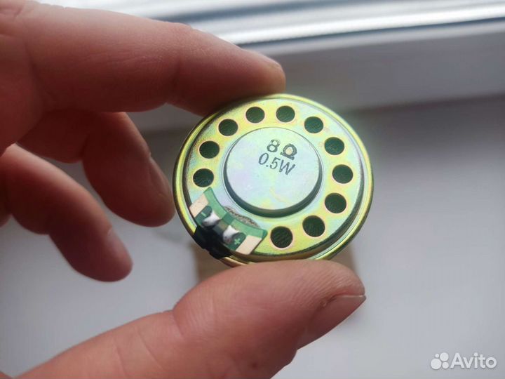 Динамики 40мм 8ом 0.5wt для металлоискателя, наушн