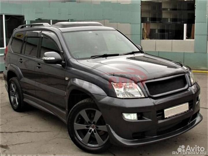 Реснички на фары для Land Cruiser Prado 120