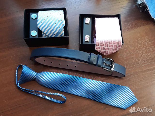 Набор: галстук+ запонки